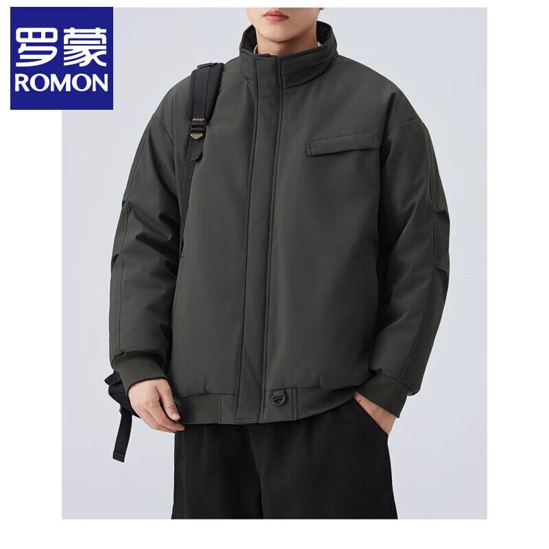 

Мужская зимняя стеганая куртка с воротником-стойкой Romensa 2XL