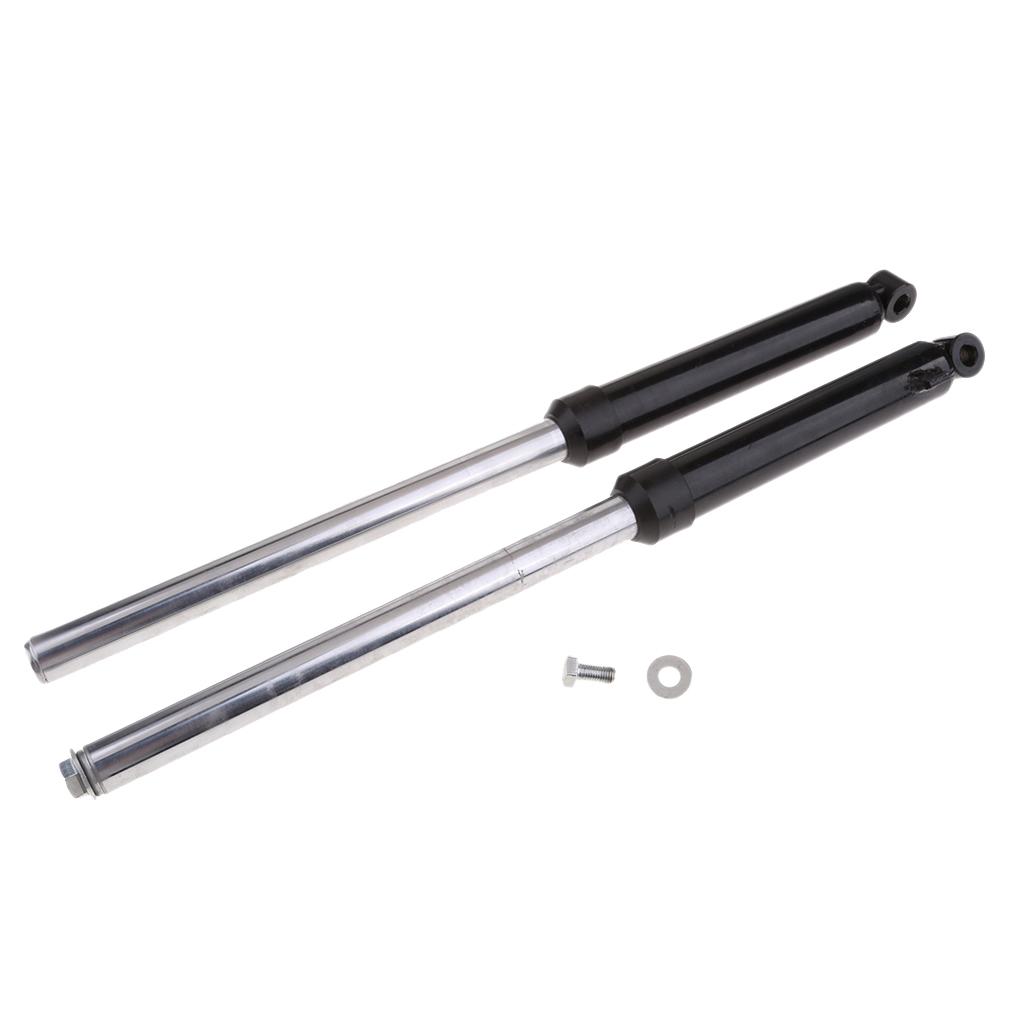 Front Forks Tubes Shocks Legs Metal Iron Suspension Shock Absorber Set for Suzuki JR50 JR 50 Replacement
