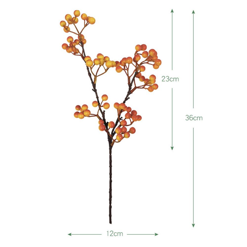 Fake Blueberry Berries Faux Bouquets Foam Foam Material Plastic