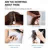 Peigne de Massage Double Face Pro Salon Anti-nœuds Brosses Coiffure Démêlant Dents Larges Anti-chute Peignes Brosse de Coiffage