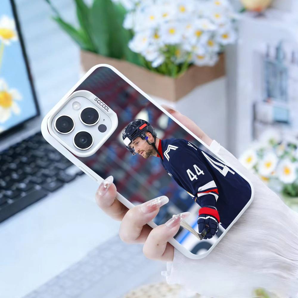 Ice Hockey Player-Heated Rivalry  Phone Case For iPhone 16,15,14,13,12,17,Pro,MAX white Matte Shockproof Cover