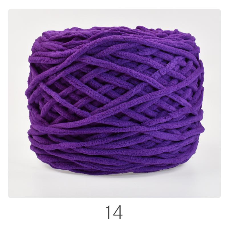 Chunky Ice Silk Yarn for Hand-Knitting: Ideal for Sweaters, Scarves, Bags, Crochet Dolls, and Hooked Shoes