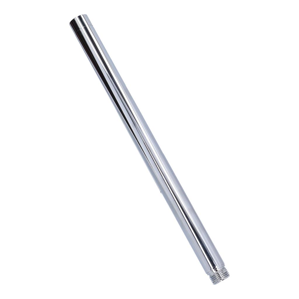 30cm/12in Shower Arm G1/2in Stainless Steel Shower Arm with Polished Chrome Finish Easy To Install