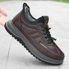 Winter cotton shoes warm thickened leather velvet casual shoes sports shoes casual labor insurance