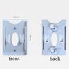 1pcs Car Organization Card Sleeve for Windshield Glass Tag Durable ID IC Card Holder Sucker Card Holder Window Mount Sucker Clip