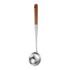 Ruhan 304 Stainless Steel Rosewood Handle Soup Ladles Set