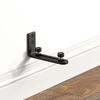 Adjustable Barn Door Floor Guide Double Wheel Bottom Guide Quiet Barn Door Swing Stop  Garage