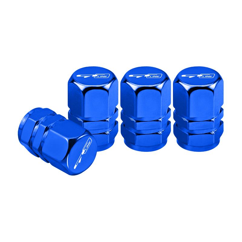 Metal Car Wheel Tire Valve Caps Air Stem Covers For KIA Rio 4 Ev3 Ev6 Niro Stonic Sportage GT-Line Ceed Picanto Forte Sorento K9