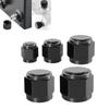 AN Hardline Tube Nut & Sleeve Adapter 1Pcs High Precision Aluminum Fits 4AN AN6 AN8 AN10 AN12 for Turbo Oil Line Setup