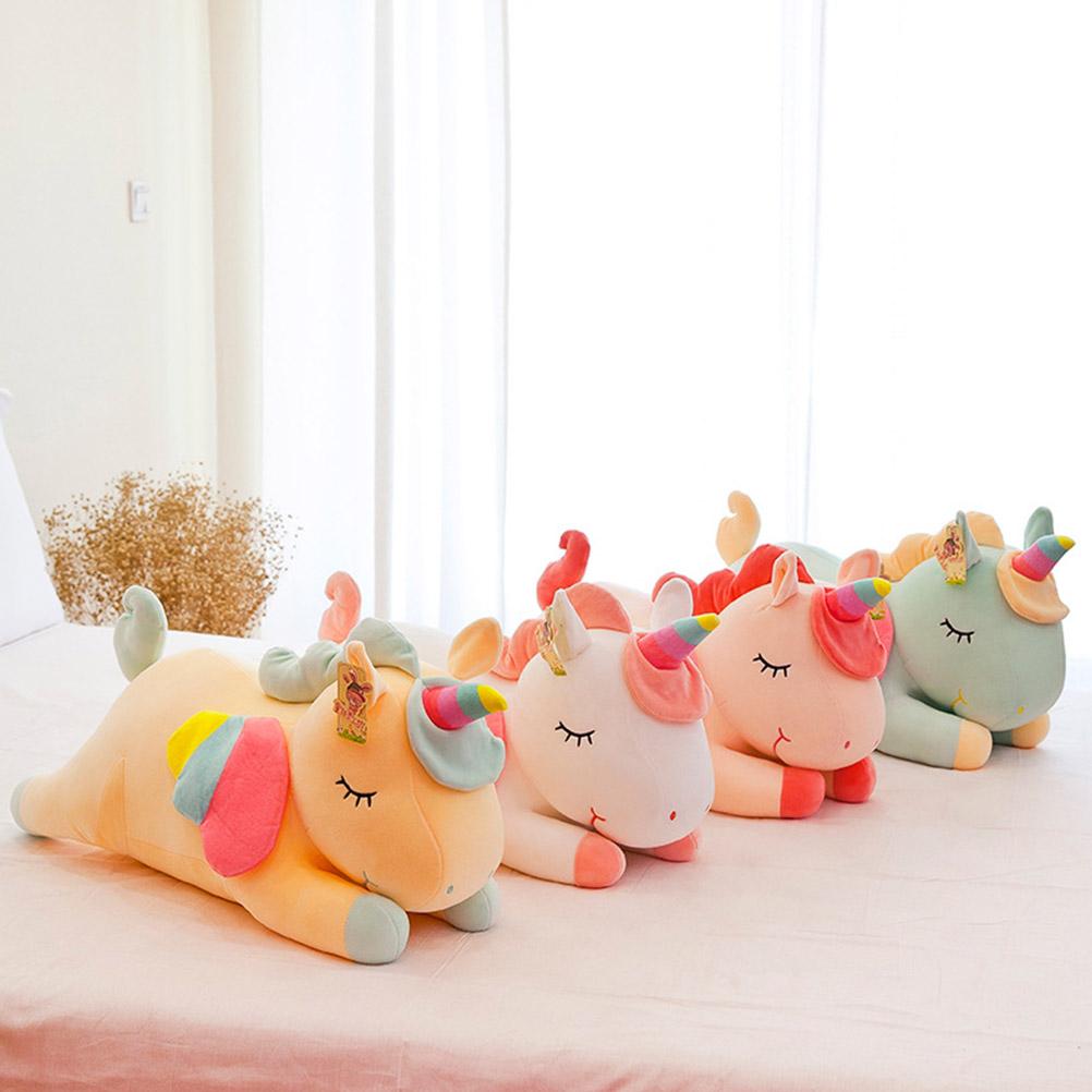 Soft Plush Toy Baby Sleeping Pillow Doll Animal Stuffed Plush Toy Birthday Gifts for Girls Children