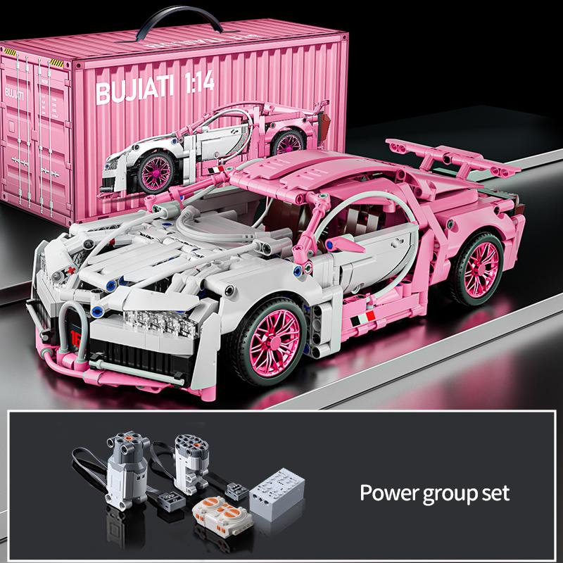 Technisches Rennsportauto 1280PCS Modellbausteine Stadt Mechanisches Geschwindigkeitsfahrzeug Supersportwagen Ziegel Puzzle Spielzeug Kinder Erwachsene Geschenk