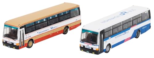 TOMYTEC The Bus Collection Bus Collection Chugoku Highway Bus 50th Anniversary Set of 2 Diorama Supplies 335399