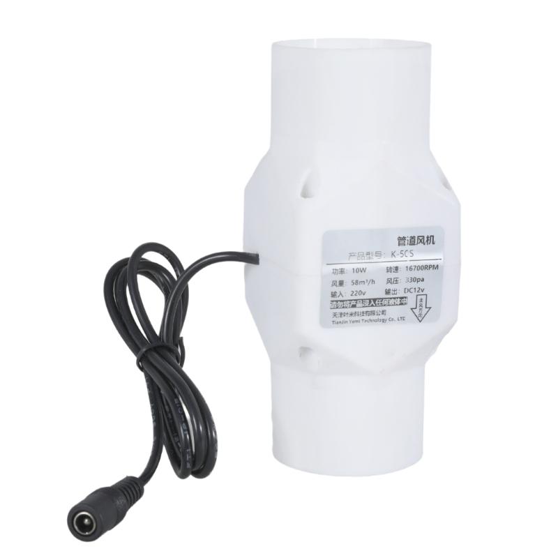 High Efficiency 20/25/32/40/46mm Inlines Duct Fan with Metal for Kitchen Ventilation and Smokes Extraction