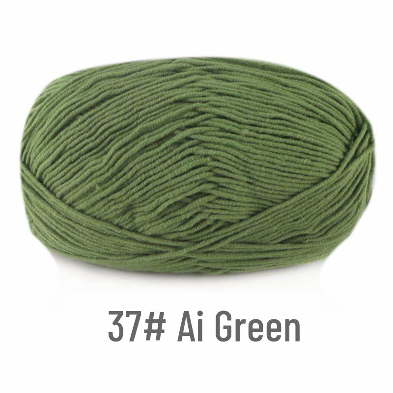 Suhe 4-Ply Combed Milk Cotton Yarn for Crochet & DIY Knitting Projects