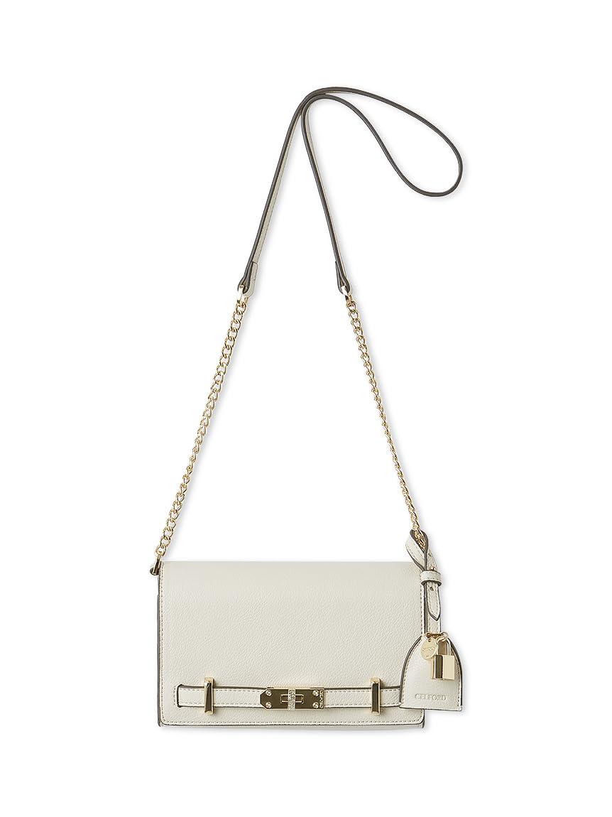 

Beaded Twist Buckle Shoulder Bag CWGB255515IVRF