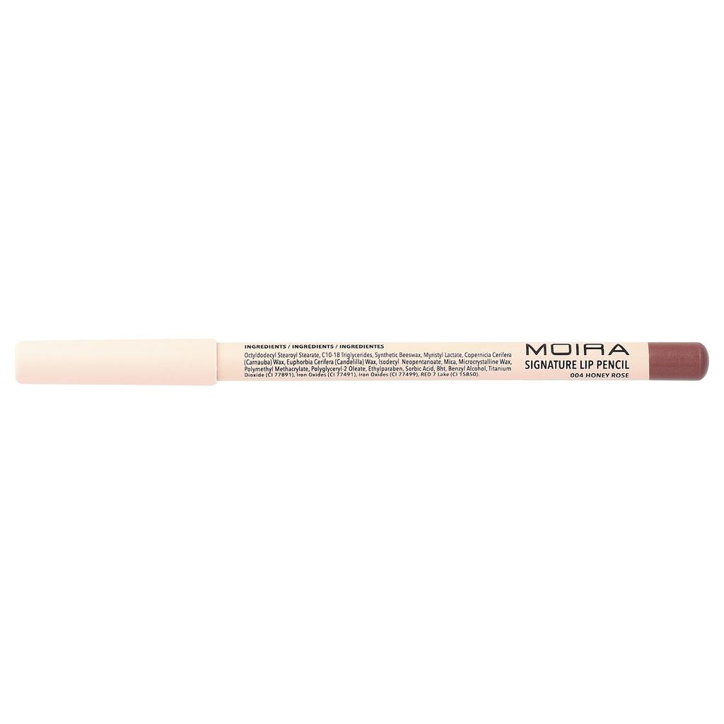 Moira Beauty, Signature Lip Pencil, 004 Honey Rose, 1.1g (0.04oz)