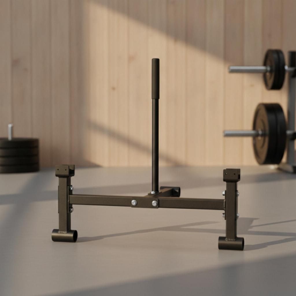 Barbell Plate Changer Back-Saving Deadlift Jack Portable for Weightlifters