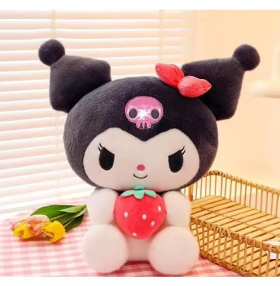 

Плюшевые игрушки Sanrio Кавайные Sanrio Куроми Моя Мелоди Синнаморолл Плюшевые Игрушки Кукла Подушка Аниме Мультфильм Детские Подарки Украшение Комнаты Куклы. 23-25CM