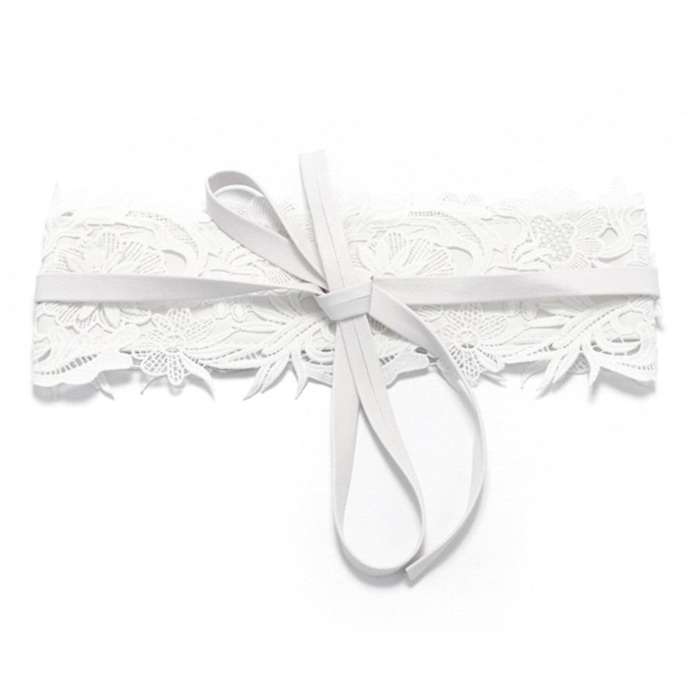 Wide Lace Belt Vintage Waist Band Boho Style Obi Belt  for Dresses