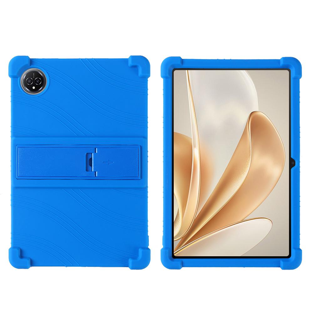For Teclast M50 Plus/BMAX Maxpad I10 Plus Silicone Case with Kickstand Rugged Protective Cover