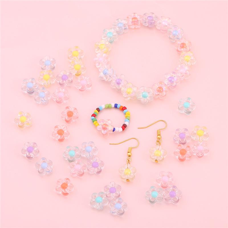 Frosted Acrylic Round Beads for DIY Jewelry and Beading Accessories
