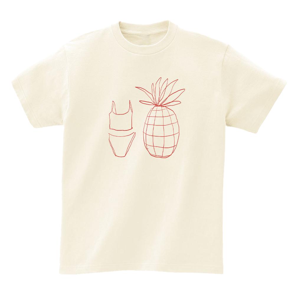 Awesome Us Pineapple And Bikini T-Shirts_4Color Black/M