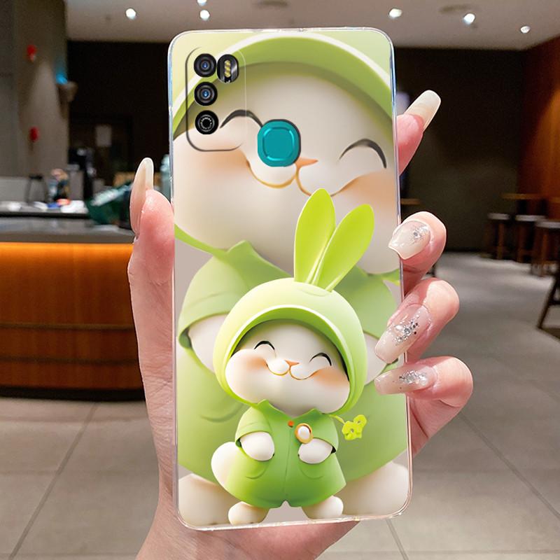 Pour Infinix Hot 9 Play Coque Arrière X680 X680B X680C Esthétique Mignon Cool Garçons Filles Coque de Téléphone Silicone Souple Coque Transparente