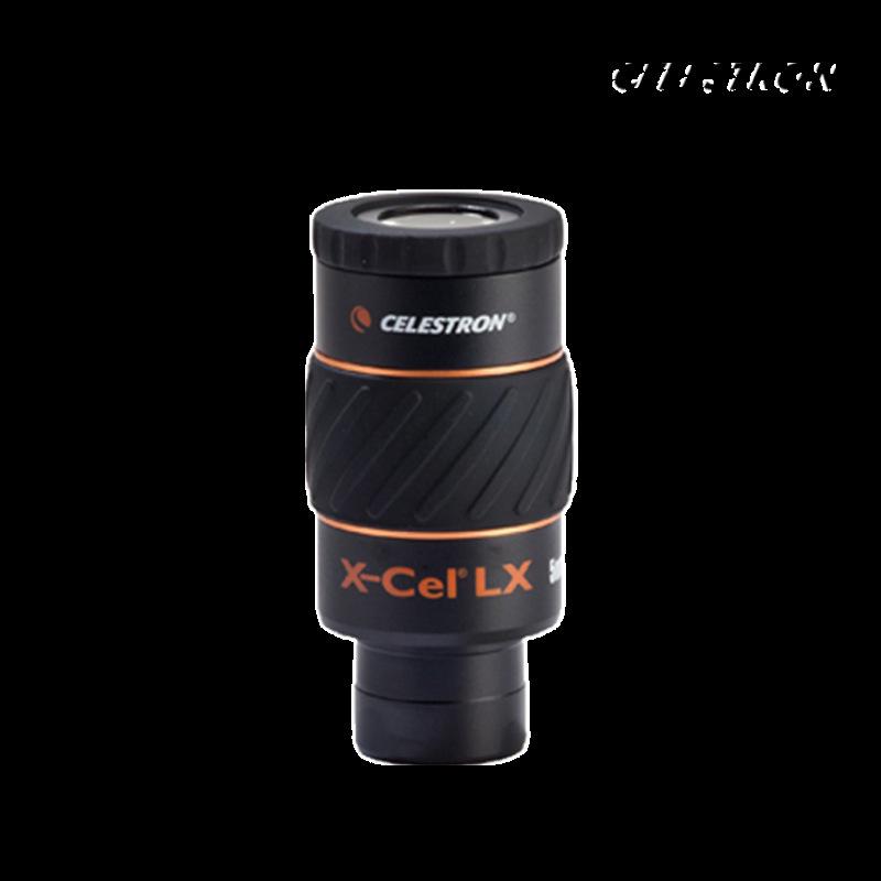 Conjunto de Oculares para Telescópio Astronômico Celestron X-CEL: 2,3/5/7/9/12/18/25mm, 2X/3X