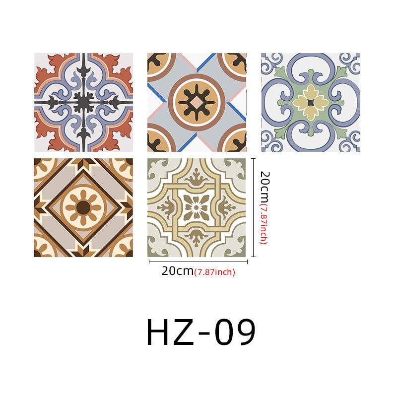 Thickened Matte Tile Sticker Self-Adhesive Wall Sticker Waterproof And Moisture-Proof Kitchen And Bathroom Renovation Wallpaper