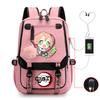 Demon slayer ghost extermination column student schoolbag junior high school student primary school student middle school student backpack
