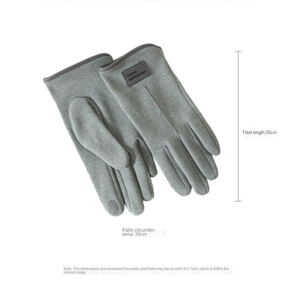 Warm Winter Gloves Touchable Screen Skiing Gloves New Driving Mittens Cycling Driving