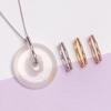 S925 Sterling Silver Bamboo Jade Drop Earrings with Safety Ring Clip