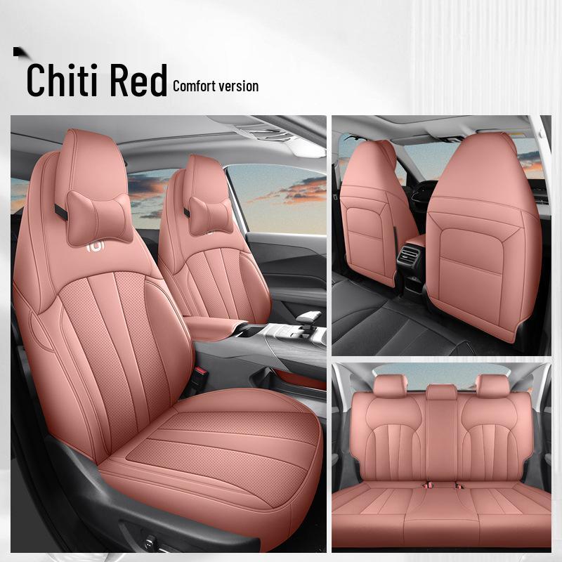 Qiyuan A05 Universal Leather Car Seat Cushion for Five Seats (All Seasons)