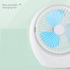 USB Fan Quiet Operation 3Speeds Quiet Operation USB Rechargeable for Home and Office Powerful Cooling