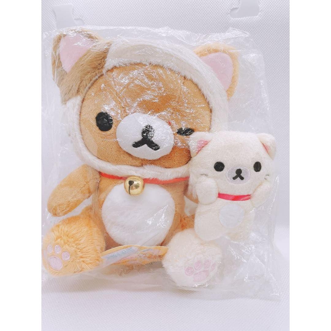 Rilakkuma Collect Stuffed Toys More  Leisurely Cat Theme Rilakkuma Store Limited