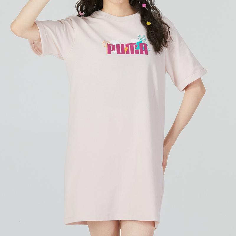 PUMA Short Sleeved Dress Women's Iceland Pink 538774-48