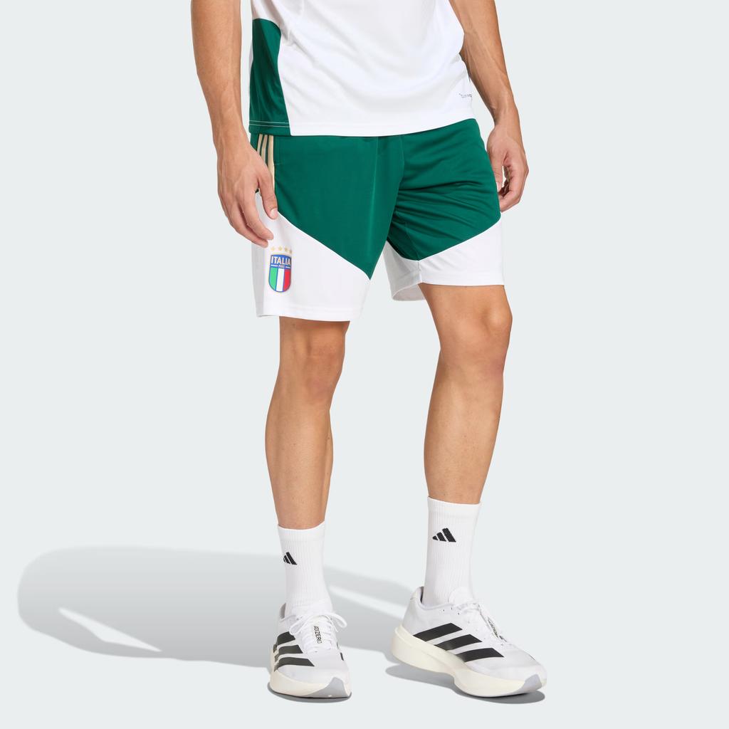adidas Italy 26 Tiro Shorts Collegiate Green Unisex Bottoms JZ9376
