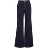 VERO MODA Women's 2025 Autumn Contrast Stitch Flared Jeans