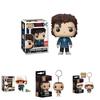 Funko Pop Stranger Thing Eleven Keychain Figure With Box Resin Decoration