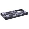 For Samsung Galaxy S24 Ultra Case Camouflage Kickstand Plastic+TPU Cell Phone Cover