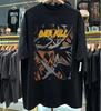 Overkill Band Concert Graphic Black Short Sleeve Unisex T Shirt Unisex T-Shirt - Men's Summer Cotton Graphic Tee