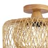 Woven Pendant Lights Shade Ceiling Light Lampshade Antique Lamp Desk Table Hanging