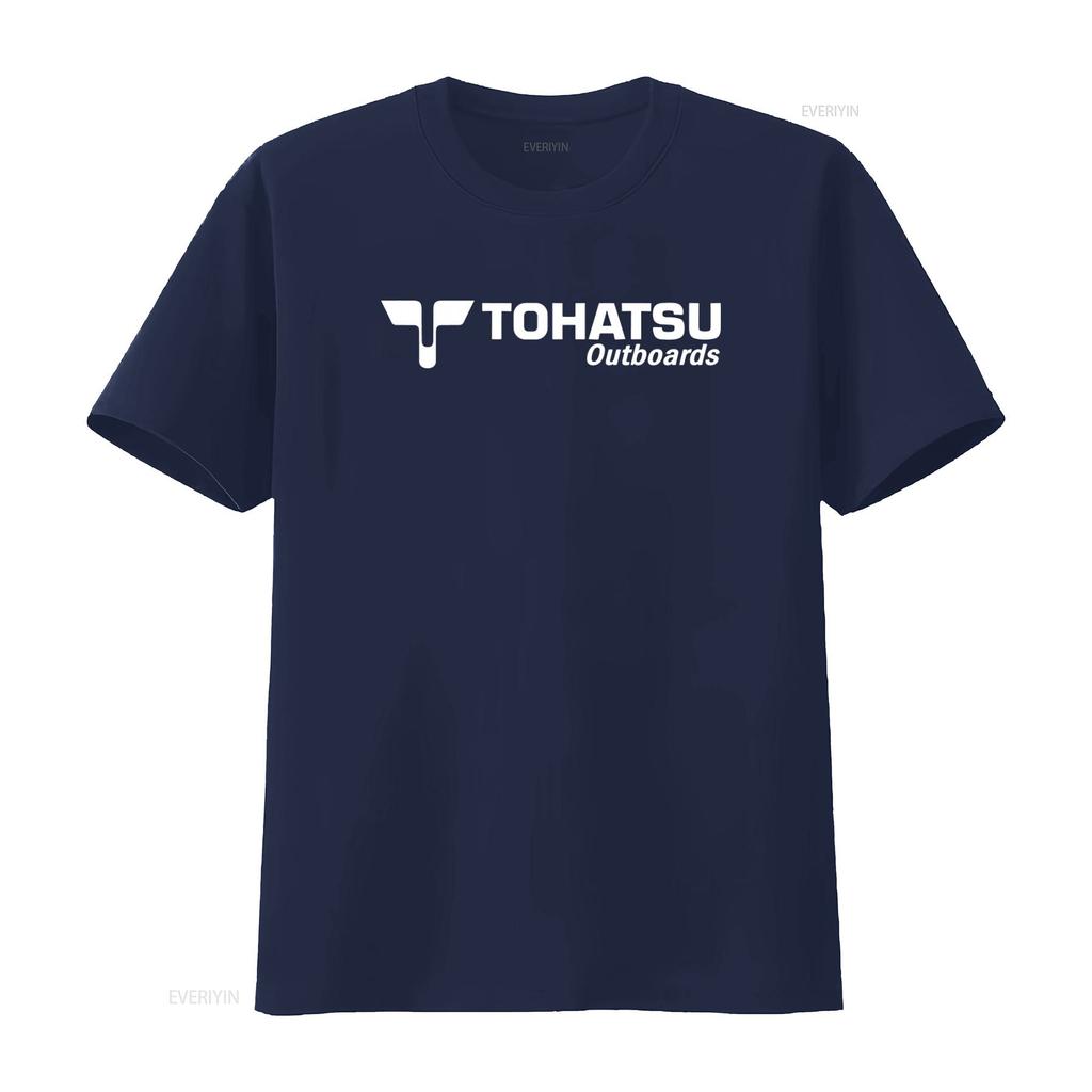 Tohatsu Outboard Soft Trendy Hip Hop T Shirt Hot Deals Vintage Washed Slightly Stylish Comfortable Breathable Homme Fashion