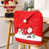 Christmas Chair Decoration Set Home Christmas Decoration Cartoon Chair Set Christmas Decoration Supplies Christmas Chair Cover