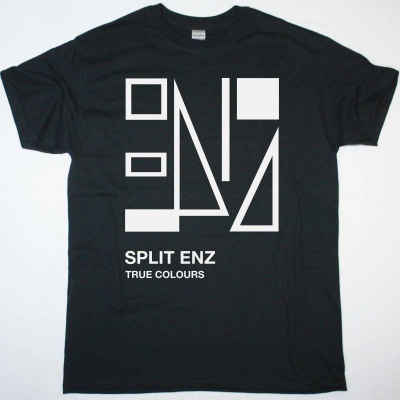 Split Enz True Colours Black T-Shirt L