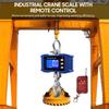 Digital Hanging Scale with Remote Control 1000kg/ 2204lbs Portable Hvy Duty Crane Scale LCD Backlight Industrial Hook Scales Unit Change/ Data Hold/ T