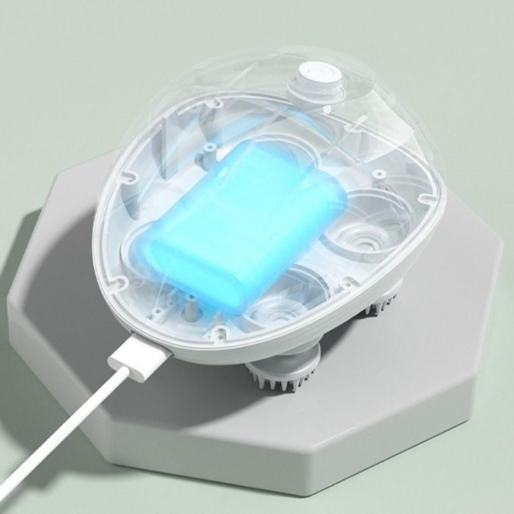 USB Rechargeable Scalp Massager Deep Tissue Head Massage Machine  Health Care