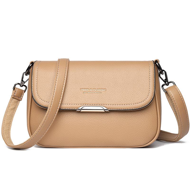 Small Square Crossbody Bag for Middle-aged Mothers Women's Shoulder Bag Modern Fashion New