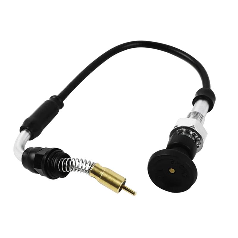 Vergaser Choke Kabel Zubehör Universell Passend Motorrad Drehgriff Ersetzt Reparatur Premium Motorrad Gaszug Druck Zug