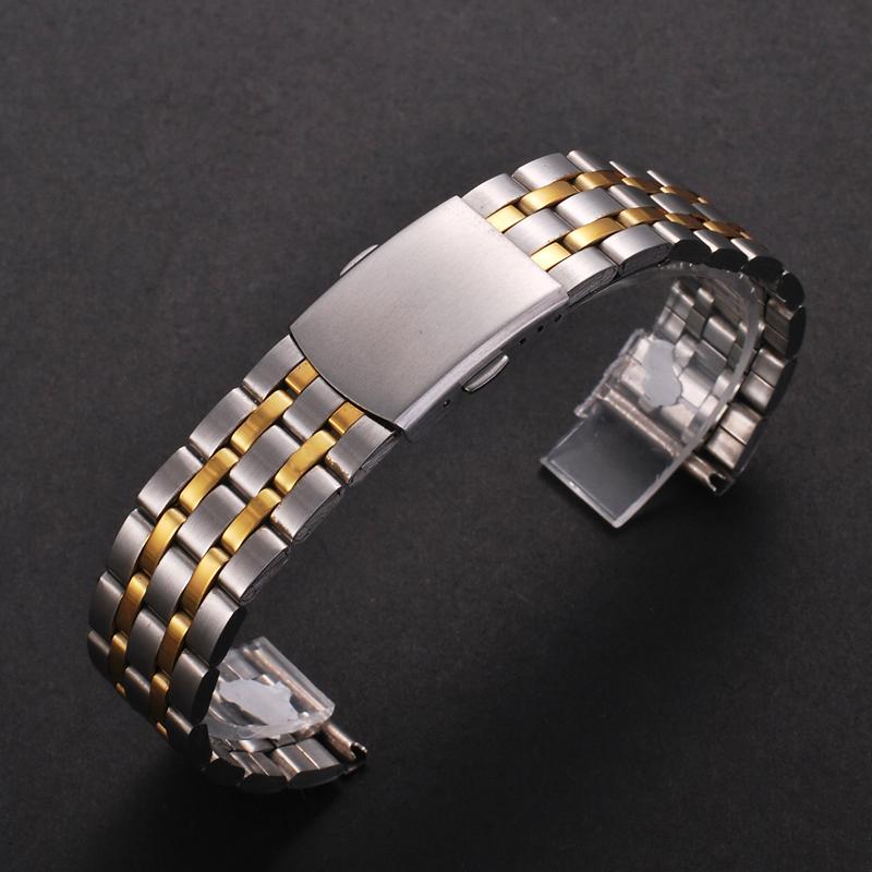 18mm 22mm 20mm Stainless Steel Strap for Samsung Galaxy Watch 3 45mm 46mm Active 2 S3 Band for Huawei GT2/3 Amazfit Bip Bracelet
